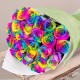 Two Dozen Rainbow Rose Bouquet