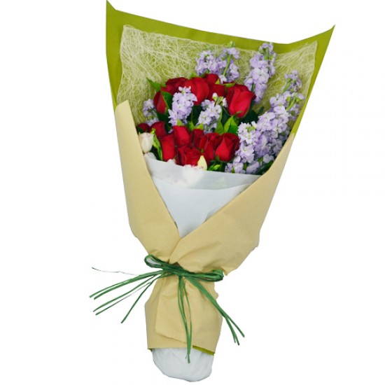 Timeless Passion: One Dozen Elegant Roses Bouquet Timeless Passion: One Dozen Elegant Roses Bouquet