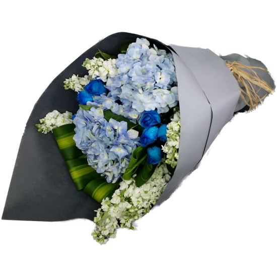 Blue Flowers Bouquet Blue Flowers Bouquet
