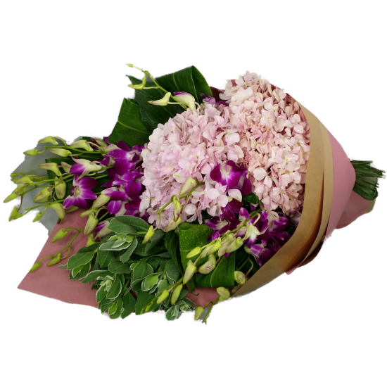 Botany Bouquet with Thailand Orchids Botany Bouquet with Thailand Orchids