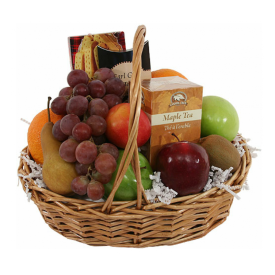 Get Well Fruits and Gourmet Basket Get Well Fruits and Gourmet Basket