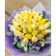 50 Stems Mix Color Roses Bouquet 50 Stems Mix Color Roses Bouquet