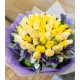 50 Stems Mix Color Roses Bouquet 50 Stems Mix Color Roses Bouquet