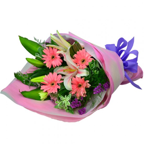 Pink Flowers Bouquet Pink Flowers Bouquet