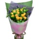 Radiant Charm Orange Roses Bouquet Radiant Charm Orange Roses Bouquet