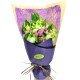Royal Purple Elegance One Dozen Roses Bouquet Royal Purple Elegance One Dozen Roses Bouquet