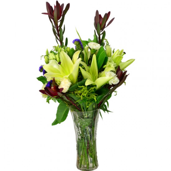Radiance in Bloom Stargazer Lily Vase Arrangement Radiance in Bloom Stargazer Lily Vase Arrangement