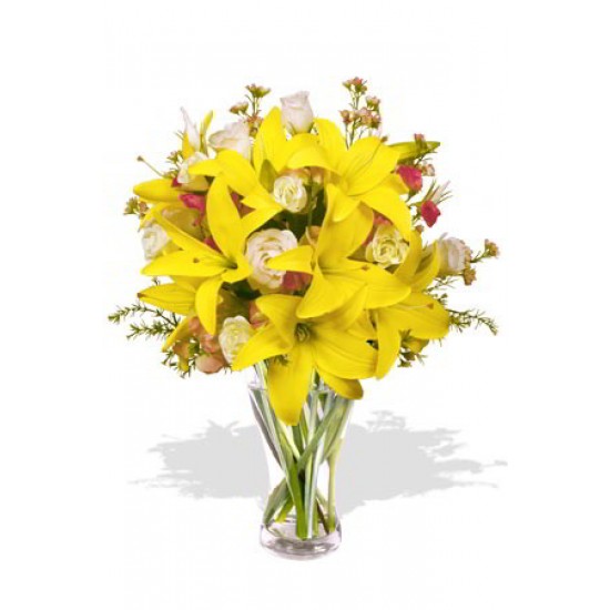Assorted Bouquet , rose and lily Assorted Bouquet , rose and lily