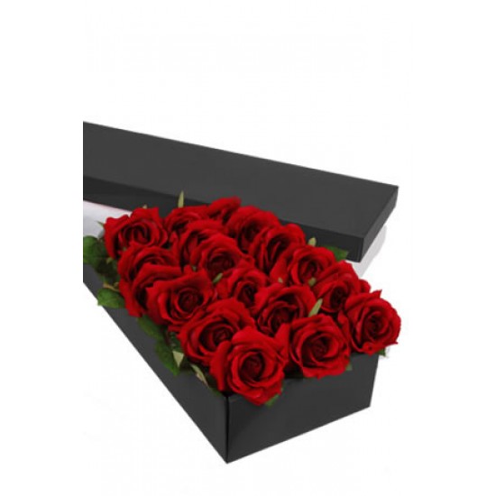 18 Long Stem Premium Rose Presentation Box 18 Long Stem Premium Rose Presentation Box