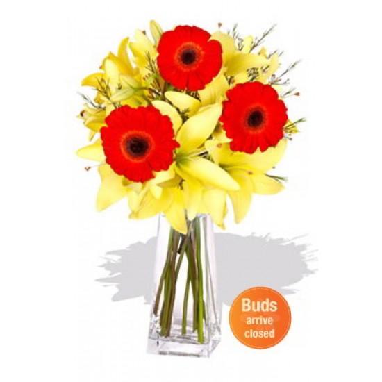 Asiatic and Gerbera Bouquet Asiatic and Gerbera Bouquet