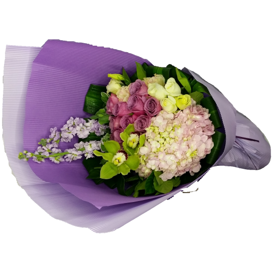 Hydrangea Cymbidium Bouquet Hydrangea Cymbidium Bouquet