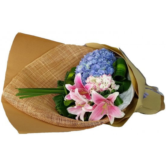 Hydrangea Lilly Bouquet Hydrangea Lilly Bouquet