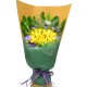 Golden Bliss 18pcs Yellow Roses Bouquet Golden Bliss 18pcs Yellow Roses Bouquet