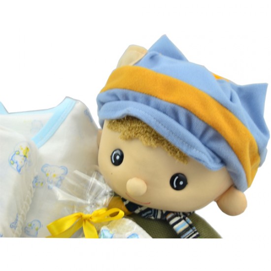 Newborn Joy Baby Boy Hamper Newborn Joy Baby Boy Hamper