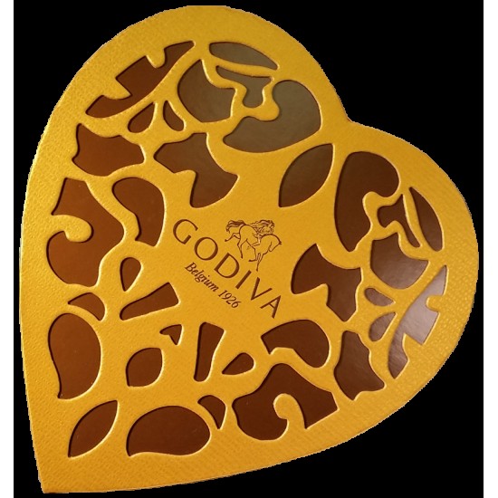 Godiva Chocolate Gold Collection Heart 6pcs Godiva Chocolate Gold Collection Heart 6pcs