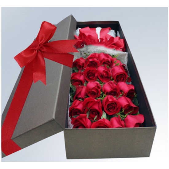 20 Stems Red Rose in Gift Box 20 Stems Red Rose in Gift Box