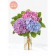 The Andrea Vase Bouquet - Three Hydrangea The Andrea Vase Bouquet - Three Hydrangea